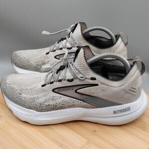 Brooks Shoes Women 11 B White Glycerin 21 Stealthfit Running 1204101B135 Flaw